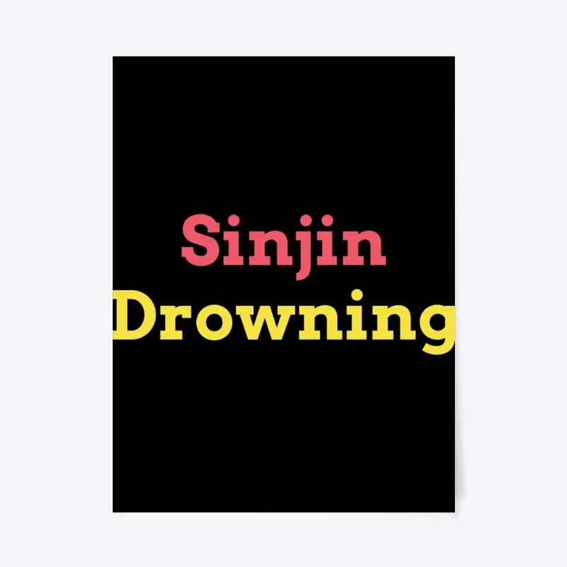 Sinjin Drowning Merch Logo